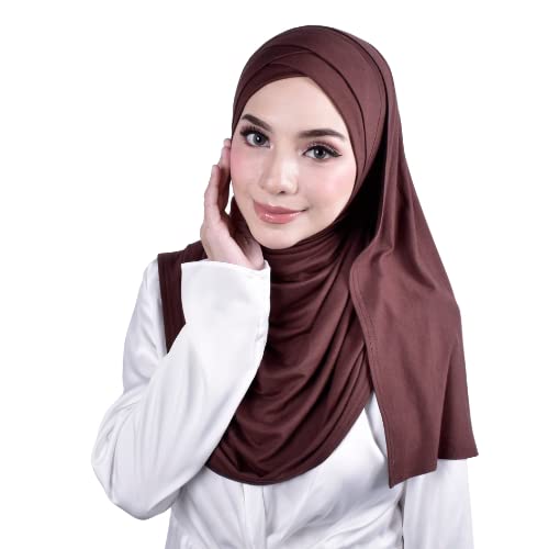 Mu Lan Muberra 4 Pleated Hijab Shawl
