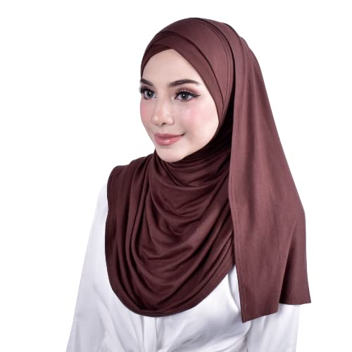Mu Lan Muberra 4 Pleated Hijab Shawl