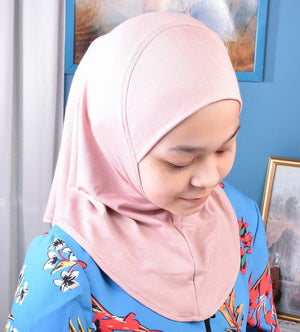Princess Nur Cotton Hijab Girls Headscarf Comfortable and Breathable