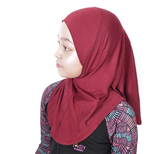 Princess Nur Cotton Hijab Girls Headscarf Comfortable and Breathable