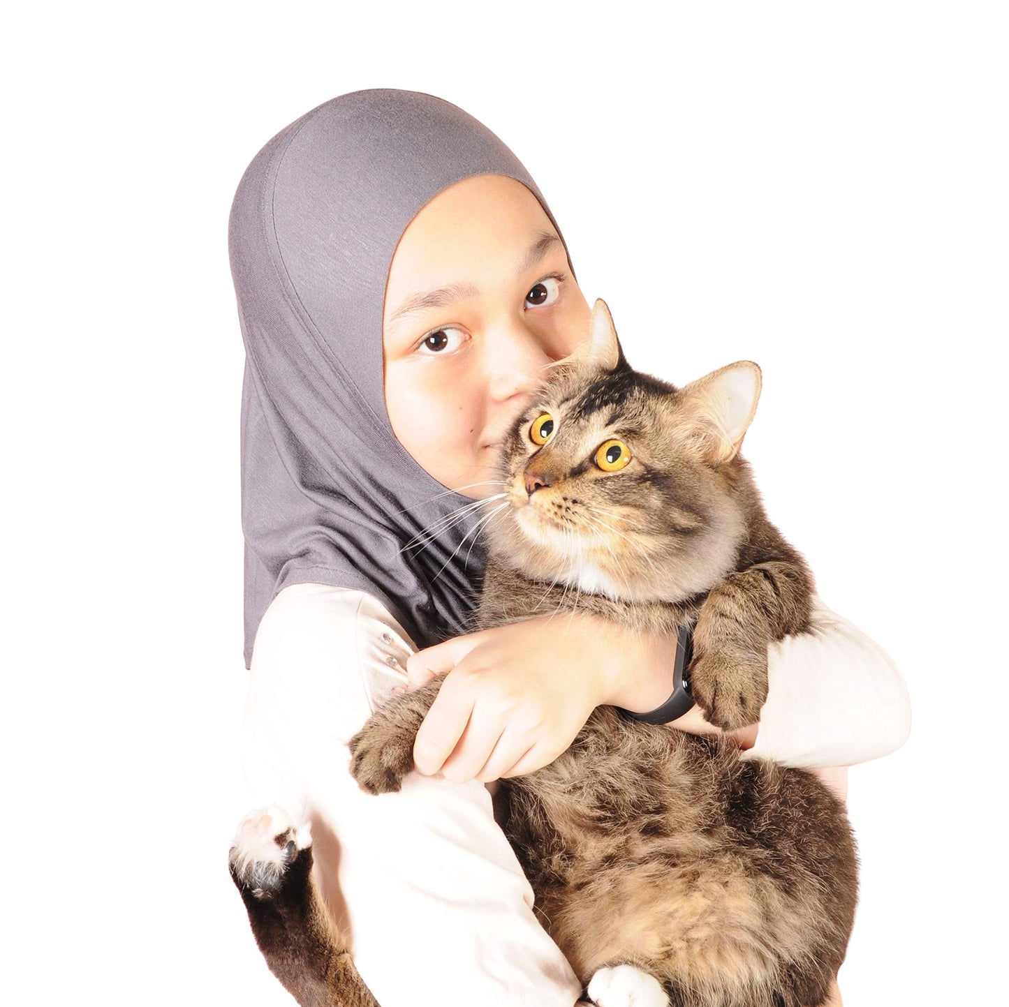 Princess Nur Cotton Hijab Girls Headscarf Comfortable and Breathable