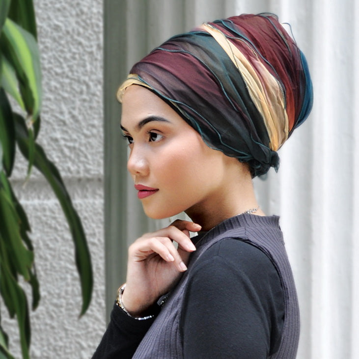 Mu Lan Silk Royal Turban