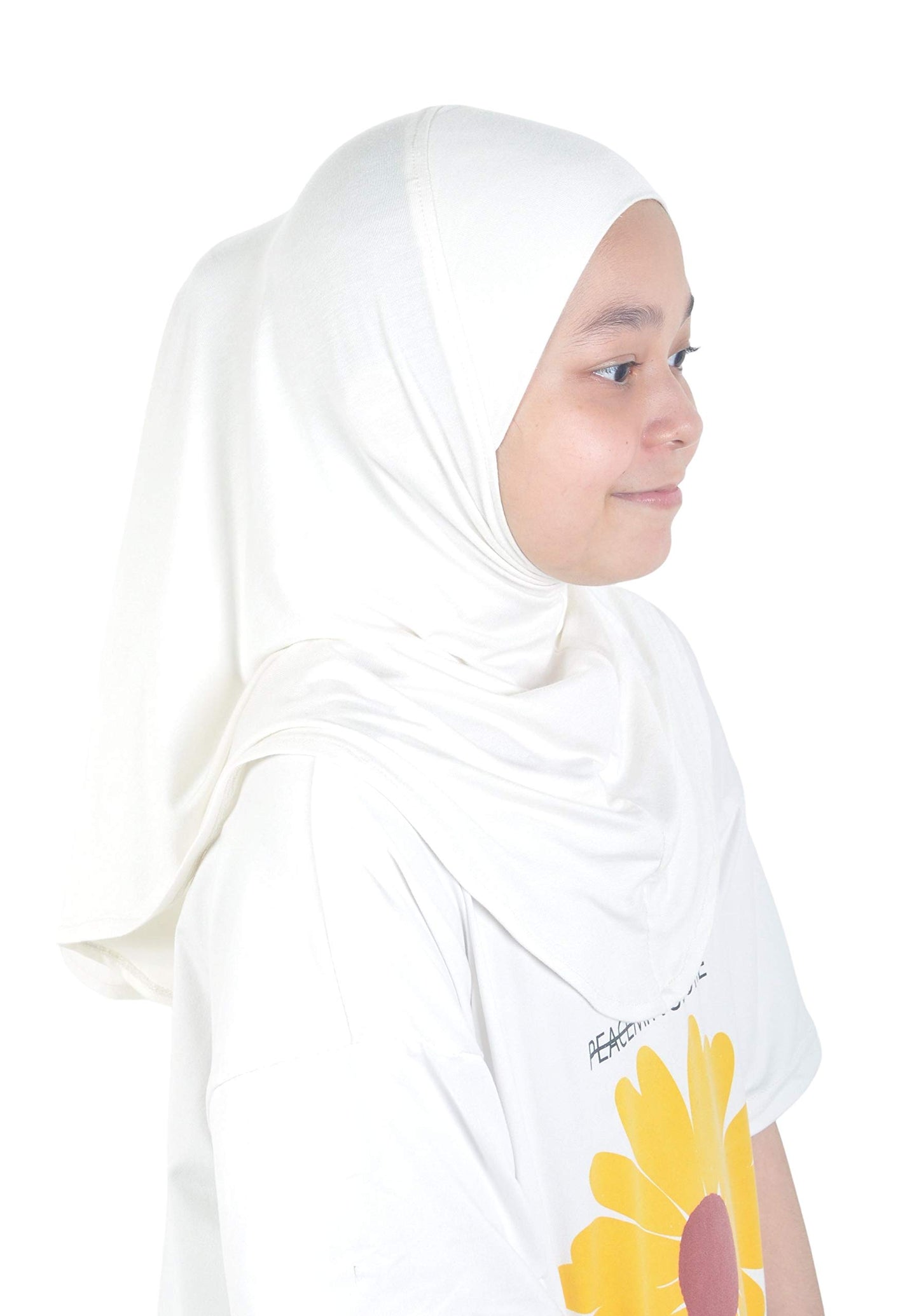 Princess Nur Cotton Hijab Girls Headscarf Comfortable and Breathable