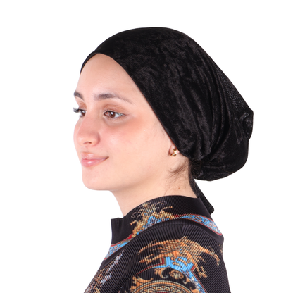 Mu Lan Velvet 3.0| Mu Lan Innovative Full Grip Design  | Lock Your Scarf Turban Wig on Top of Head | Only @ Mu Lan Legend