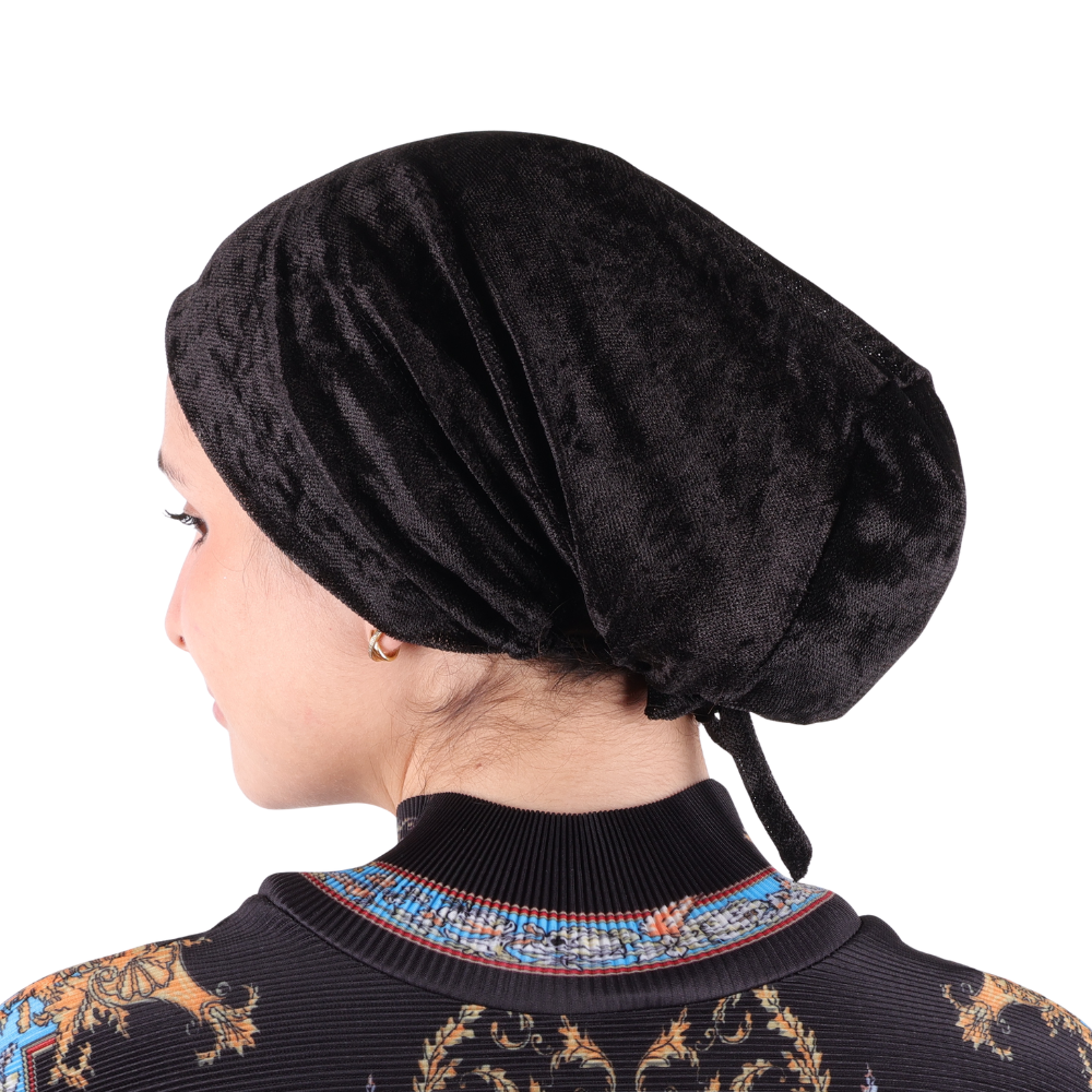 Mu Lan Velvet 3.0| Mu Lan Innovative Full Grip Design  | Lock Your Scarf Turban Wig on Top of Head | Only @ Mu Lan Legend