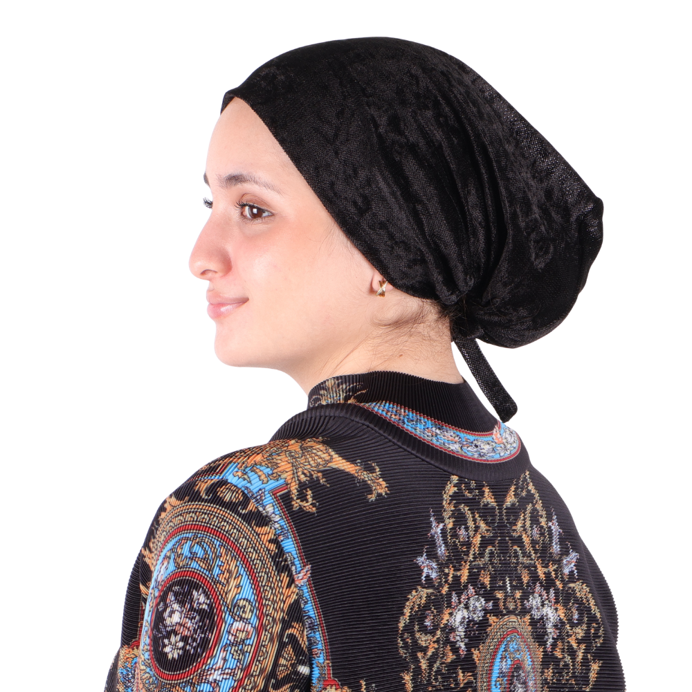 Mu Lan Velvet 3.0| Mu Lan Innovative Full Grip Design  | Lock Your Scarf Turban Wig on Top of Head | Only @ Mu Lan Legend