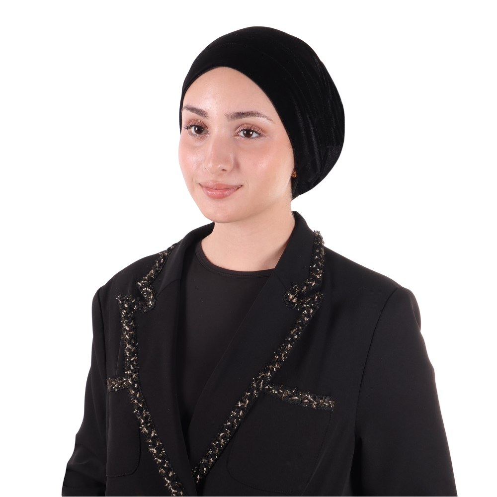 Mu Lan Gripcap | Non-Slip Turban Cap | Anti-Slip Velvet Under Scarf Hijab | Double Grip Hair Shawl Turban Hat Wig