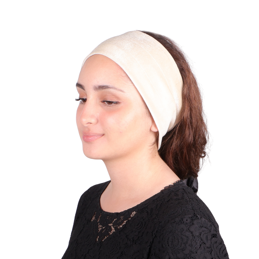 Mu Lan Gripband Double Grip Hair and Scarf Non-Slip Anti-Slip Headband Double Grip