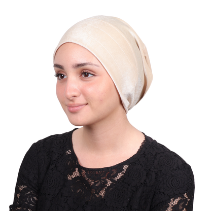Mu Lan Gripcap | Non-Slip Turban Cap | Anti-Slip Velvet Under Scarf Hijab | Double Grip Hair Shawl Turban Hat Wig