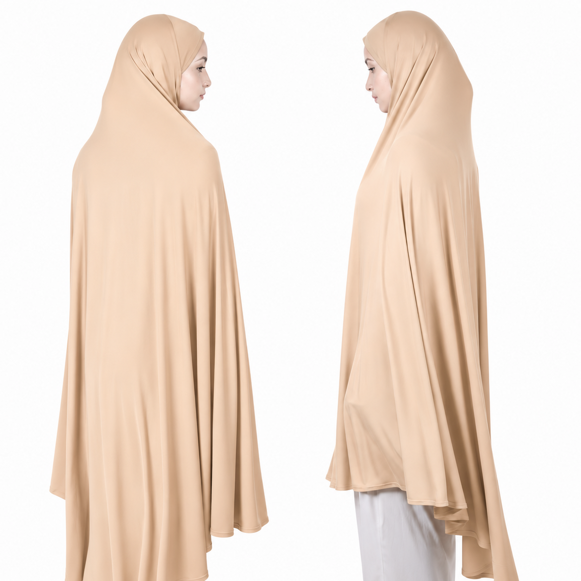 Mu Lan Non-Slip Anti-Slip Prayer Dress | Stay in Place | Stay in Peace| Soft, Breathable Cotton | Comfortable Muslim Prayer Wear