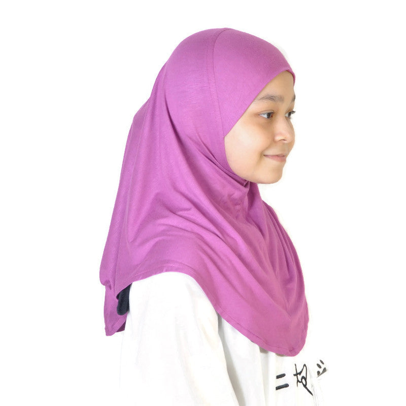 Princess Nur Cotton Hijab Girls Headscarf Comfortable and Breathable